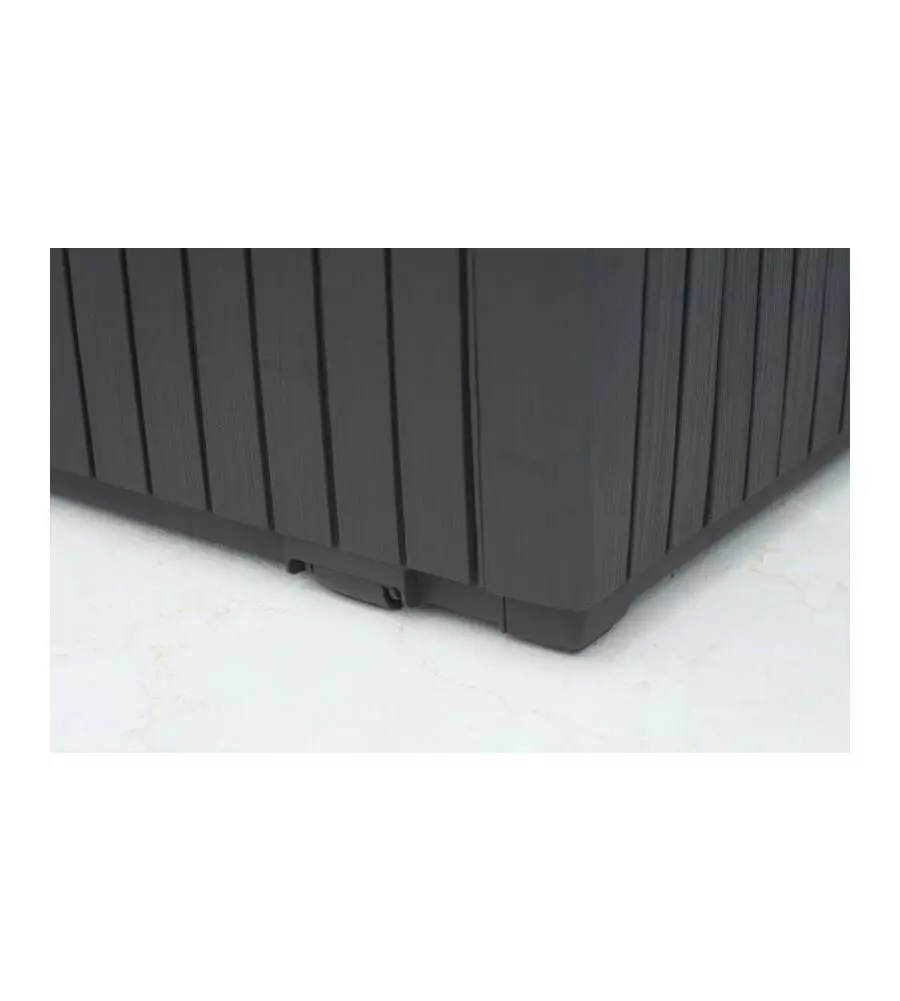 BAULE DA ESTERNO KETER "SPRINGWOOD" IN RESINA MARRONE EFFETTO LEGNO 305 LT 123X54X57 CM